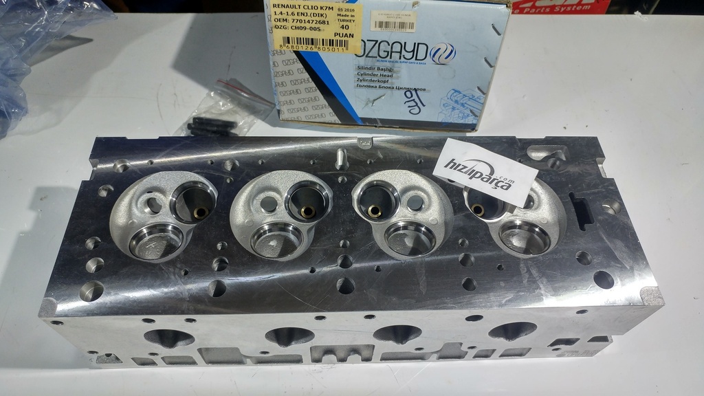 Clio Kango 1.4 8V Silindir Kapağı (Dik)