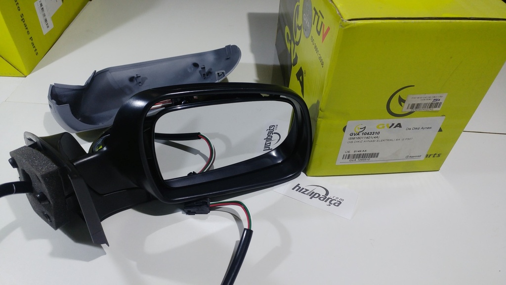 P307 00-07 Sağ Dış Dikiz Aynası Elektirikli 8149.Ax