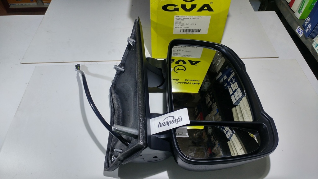 Boxer Jumper Ducato 3 05-- Sağ Dikiz Aynası Elkt + Sinyalli