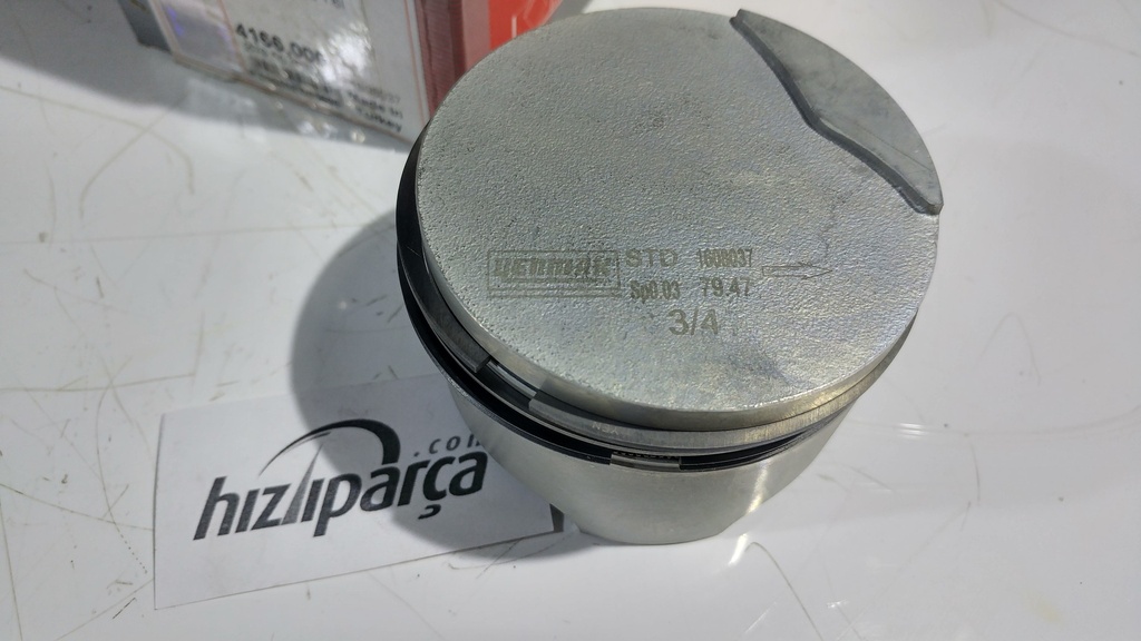 R19 Megane 1 1.6 8V Piston Segman Std 3.4 Silindir (2 Adet)