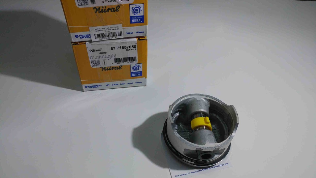 R19 Megane 1 1.6 8V Piston Segman 0.50 3.4 Silindir (2 Adet) 79.50