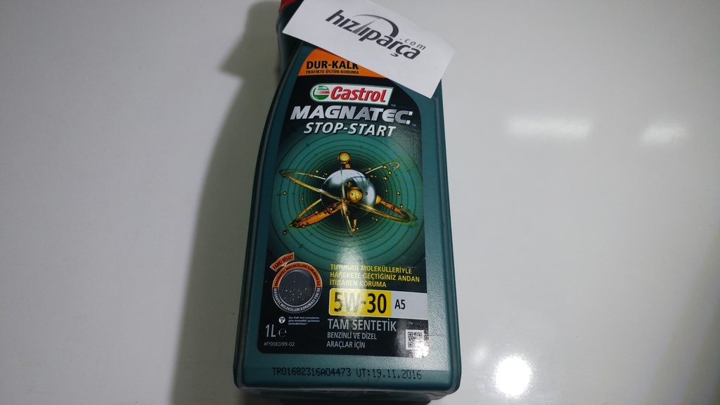 Castrol Motor Yağı Magnatec 5W30 A5 1Lt
