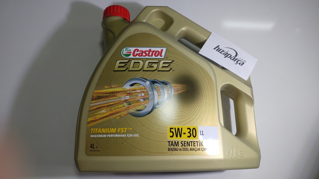Castrol Motor Yağı Edge 5W30 4Lt ( Partikül Filtreli Araçlar)