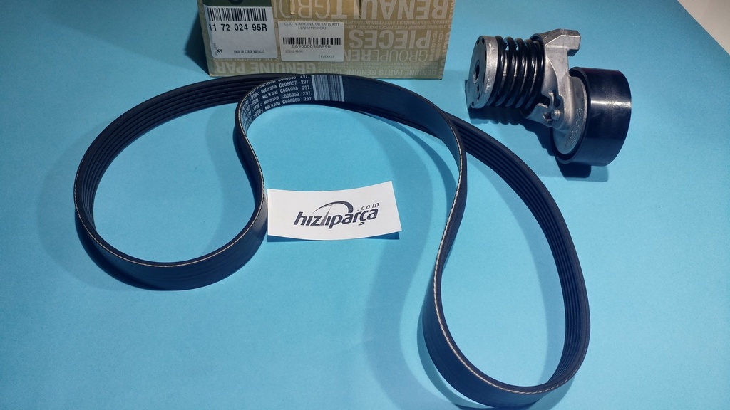 Clio 4 Alternatör Kayış Kiti 117202495R Orj