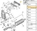 P301 Tepe 1.6 Hdi Egsoz Manifold Conta 9810697380 Orjinal