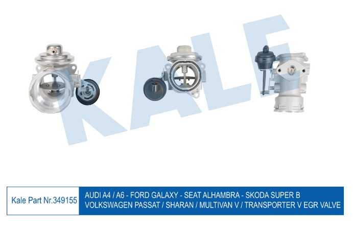 Egr Valfi Crafter Transporter T5 2.5 Tdi Elektrikli 038131501AA