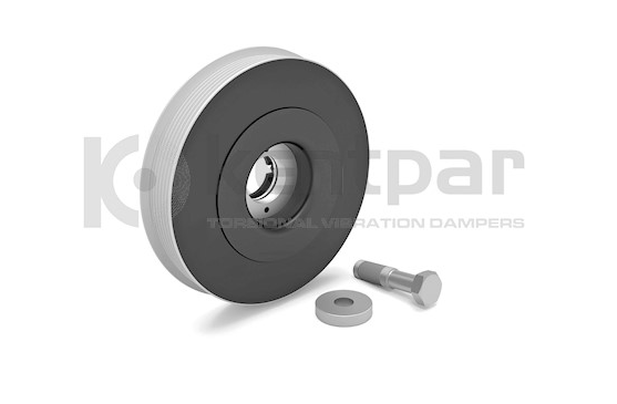 [KENTPAR 152K12501] Partner Berlingo Boxer 2 P307 1.9 2.0 (98-08) Krank Kasnağı Ca 0515.V6 ( Kentpar 152K1251S )