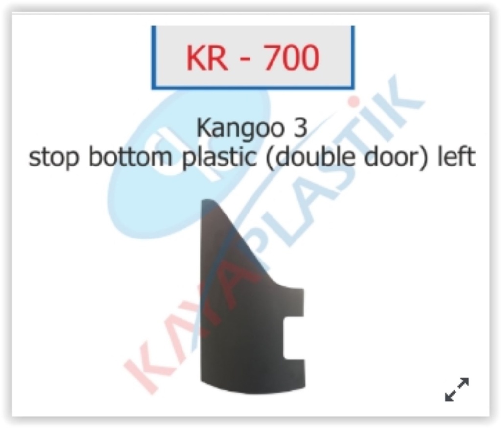 Kango 2 2008-2015 Stop Alt Plastiği Sol