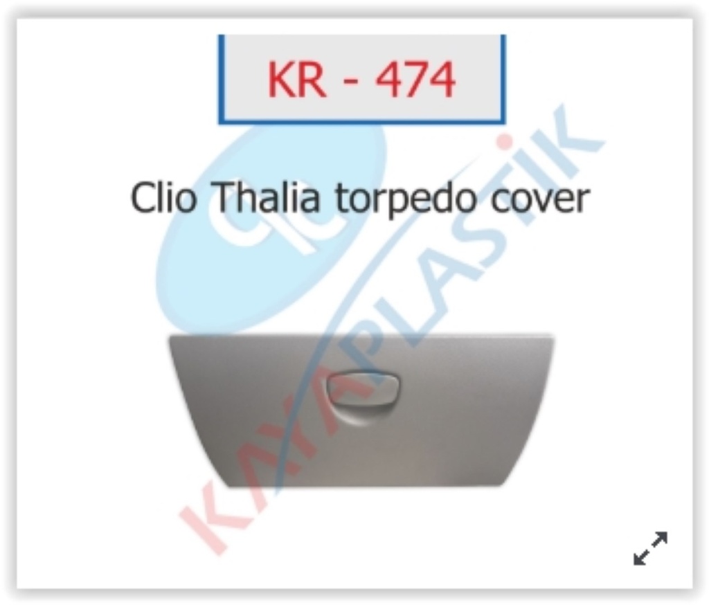 Clio Symbol 2007 - Torpido Kapağı