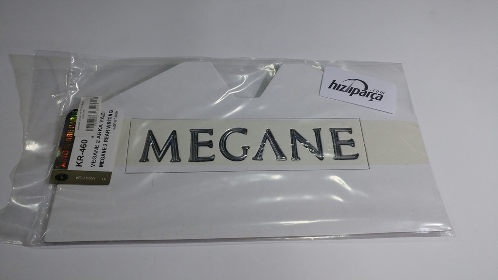 [KAYA KR460] Megane 2 Bagaj Yapıştırma Yazı Y.M