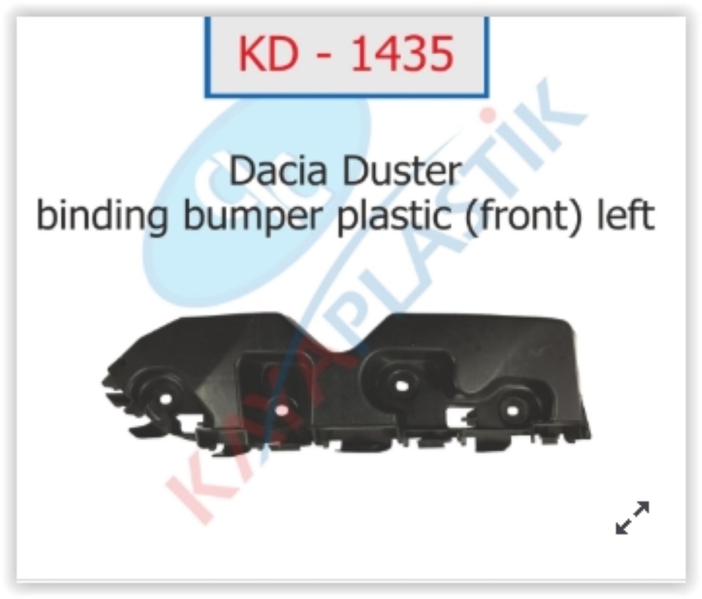 [KAYA KD1435] Duster Ön Tampon Ayağı Sol