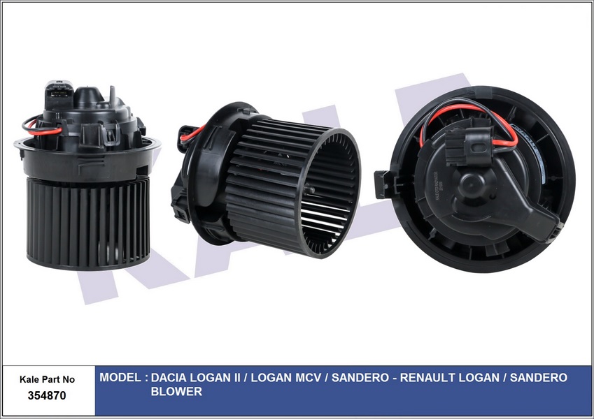 [KALE 354870] Duster Sandero 2 Logan Mcv Kalorifer Motoru 272100975R