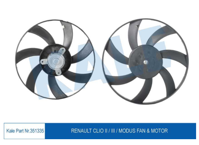 Clio Kango ( 98-08 ) 1.2 1.4 1.5 Fan Motor 7701050677