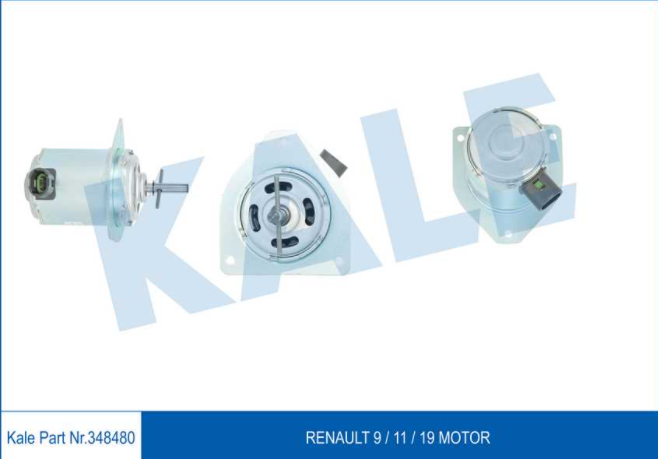 R9 R19 Y.M Fan Motoru Fişli 7701041302