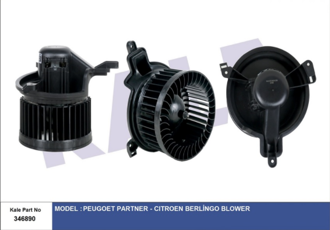 [KALE 346890] Partner Berlingo Kalorifer Motoru 6441.R4