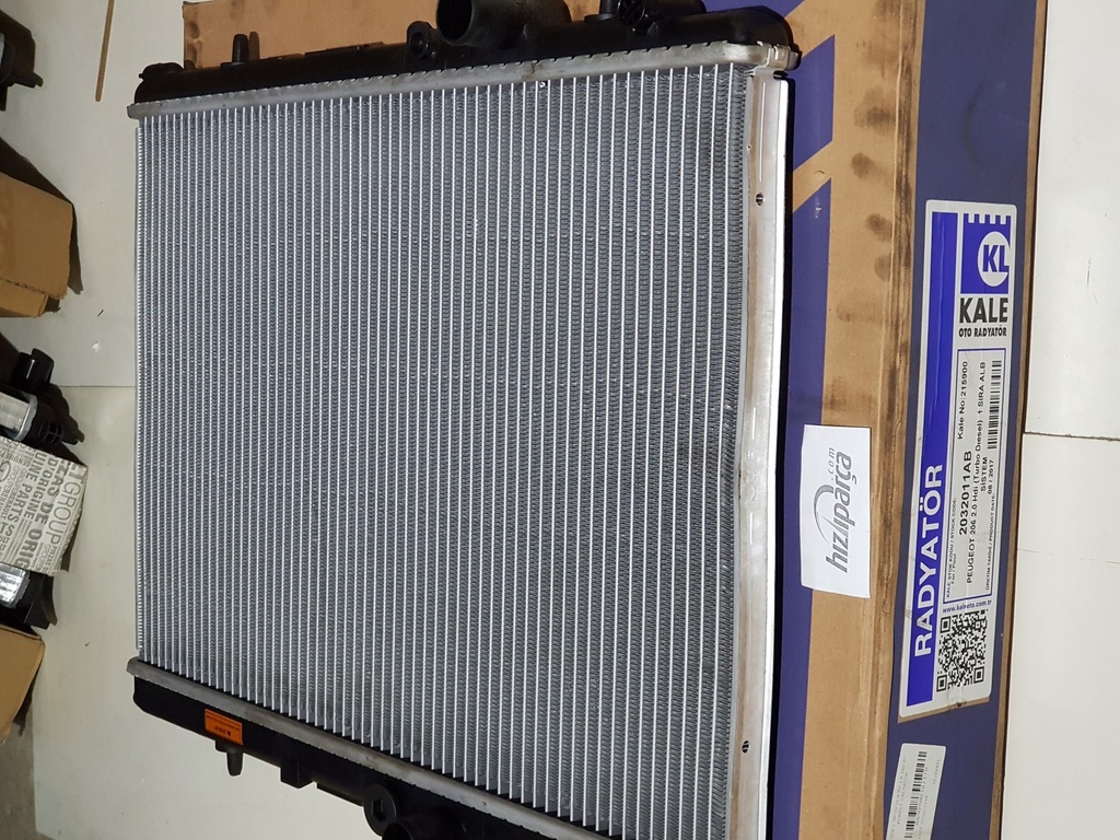 P206 ( 98-09 )1.4 8V 1.6 16V 8V Komple Radyatör 1330.H6