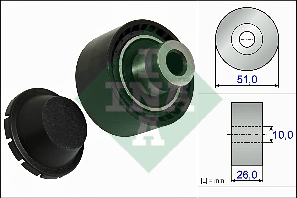 P206 P307 C3 Partner 1.4 1.6Hdi Alternatör Gergi Rulmanı K.Sız 5751.90