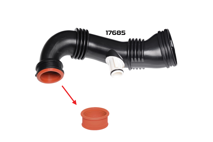 [IBRAS 17680] P206 P207 P307 C3 C4 C5 ( 98-10 ) 1.4 Hdi Turbo Hortum Conta