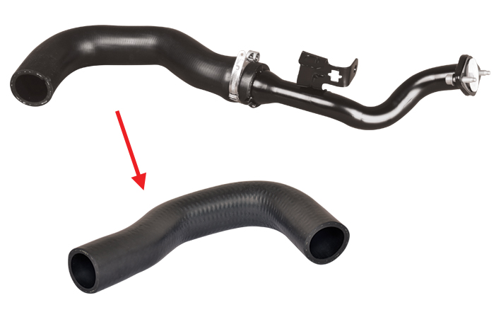 [IBRAS 15410] Linea 1.3 Mtj 07-14 Turbo Borusu (Hortumu) Metal Kısım Hariç 51883501