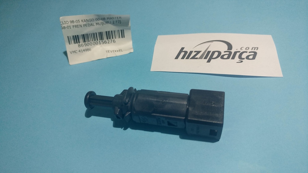 [VMC 414986] Clio 98-05 Kango 00-08 Master 98-01 Fren Pedal Muşuru 2 Fiş 7700414986