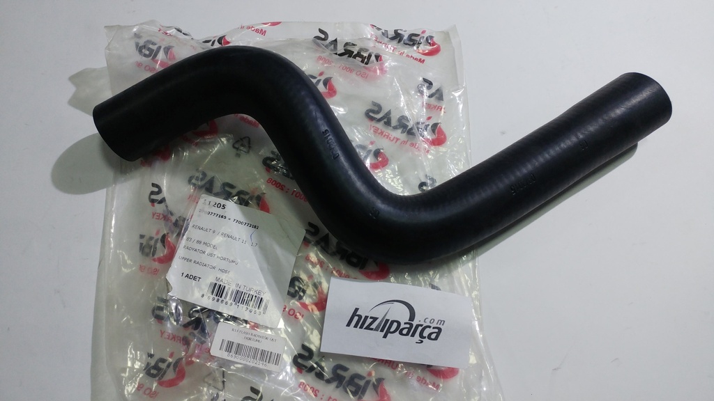 [IBRAS 11205] R11 Flash Radyatör Üst Hortumu 7700773182