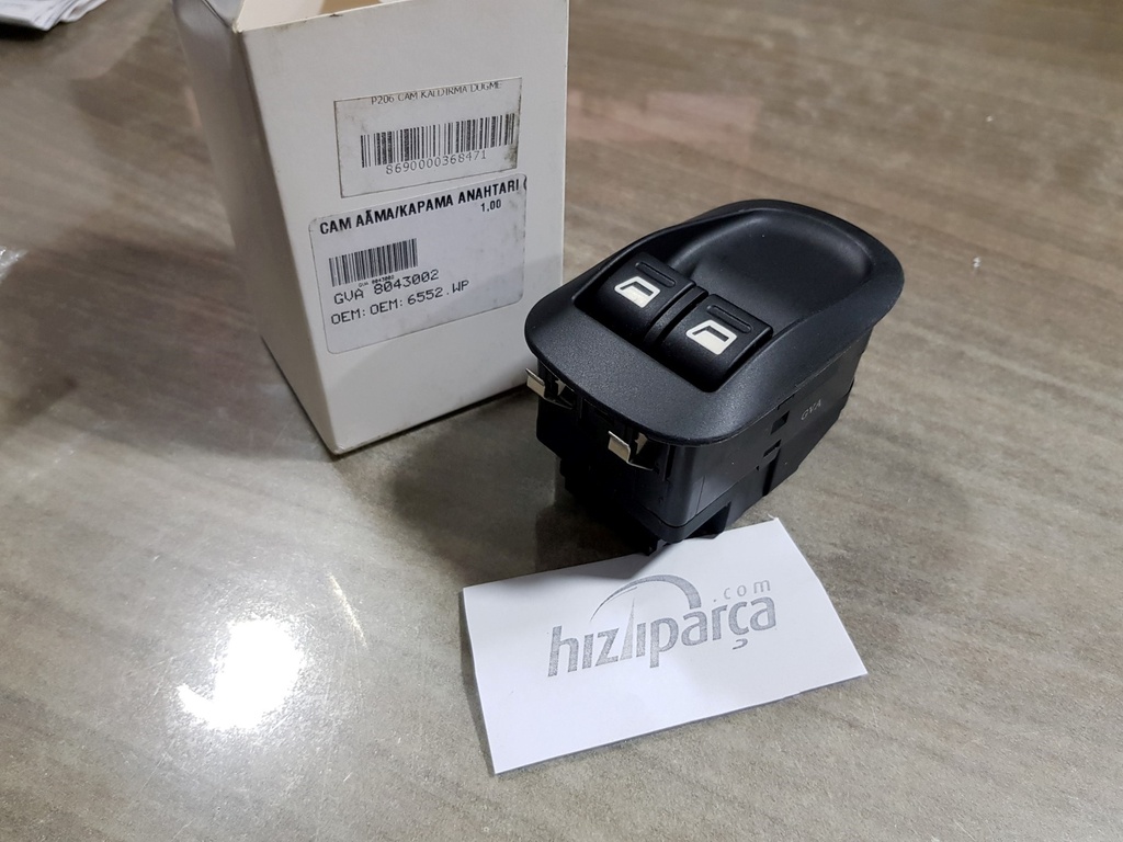 P206 Cam Kaldırma Düğmesi 6552.WP