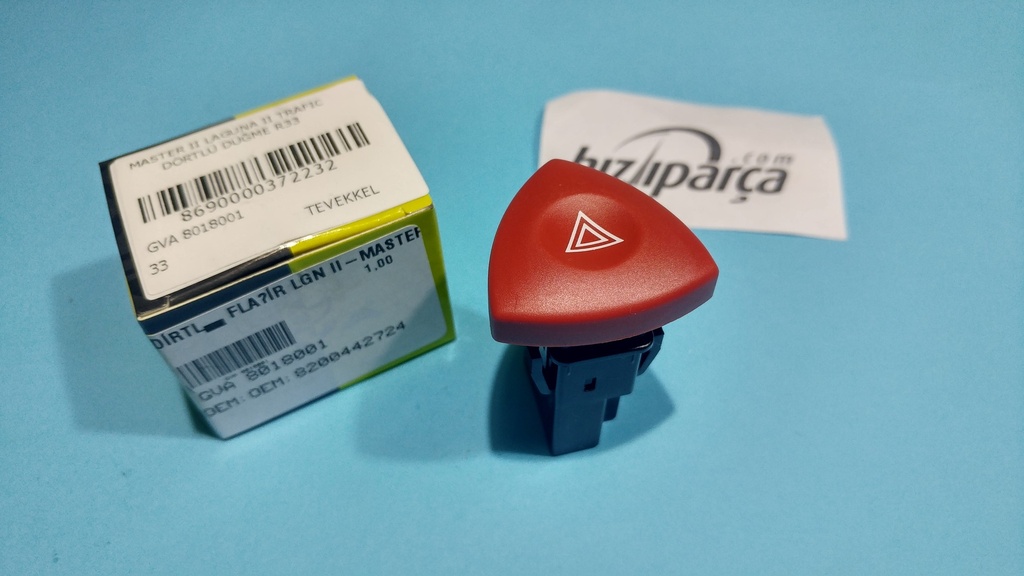 Master 2 Laguna 2 Trafic Dörtlü Düğme 252904889R