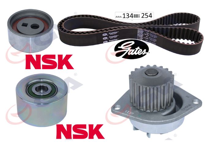 P106 Saxo 1.6 16V Egzantirik Kiti (Triger Set) + Devirdaim Set