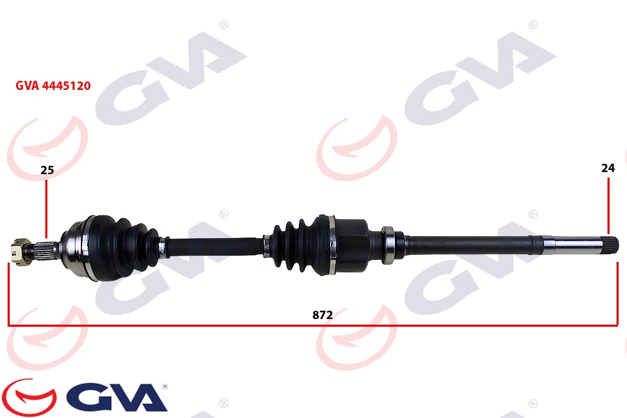 Partner Berlingo 1.9 (96-07) Y.M E.M Komple Aks Sağ Abs Siz 3273.K7