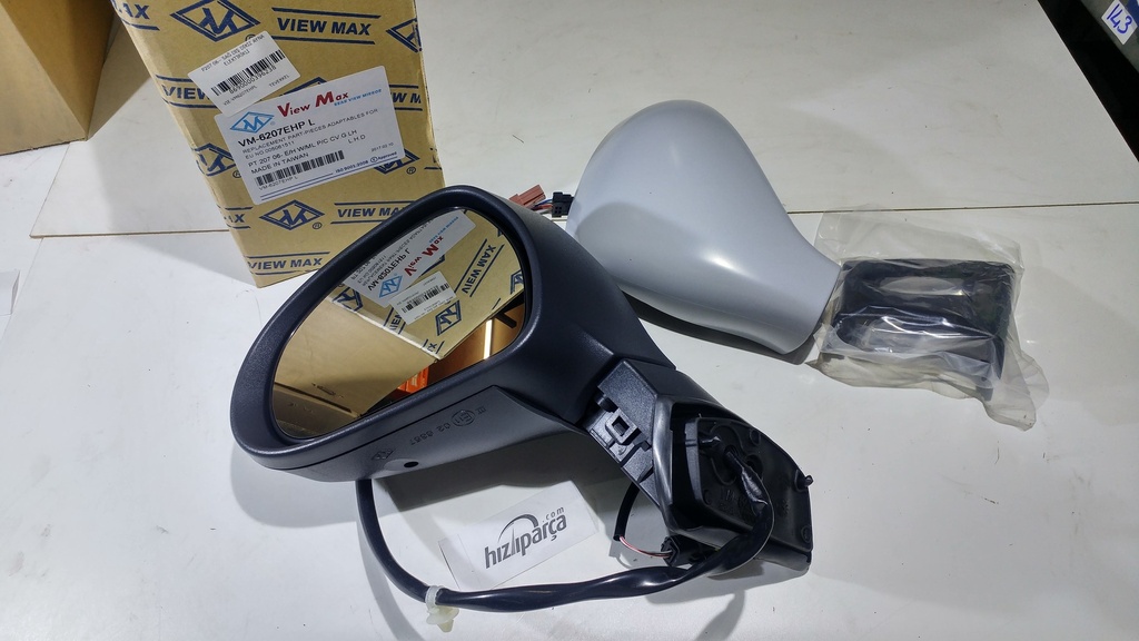 [VIE-VM6207EHPL] P207 06-- Sol Dış Dikiz Aynası Elektirikli 8149.Zh