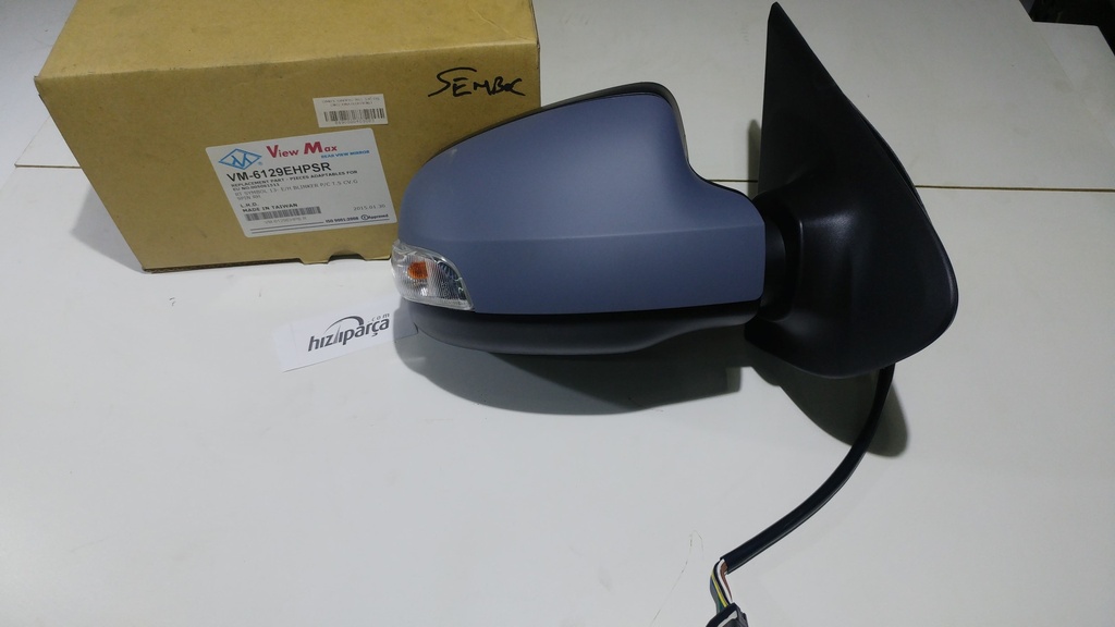 [VIE-VM6129EHPSR] Symbol Sandero 2011- Sağ Dış Dikiz Aynası Elektirikli 963014492R