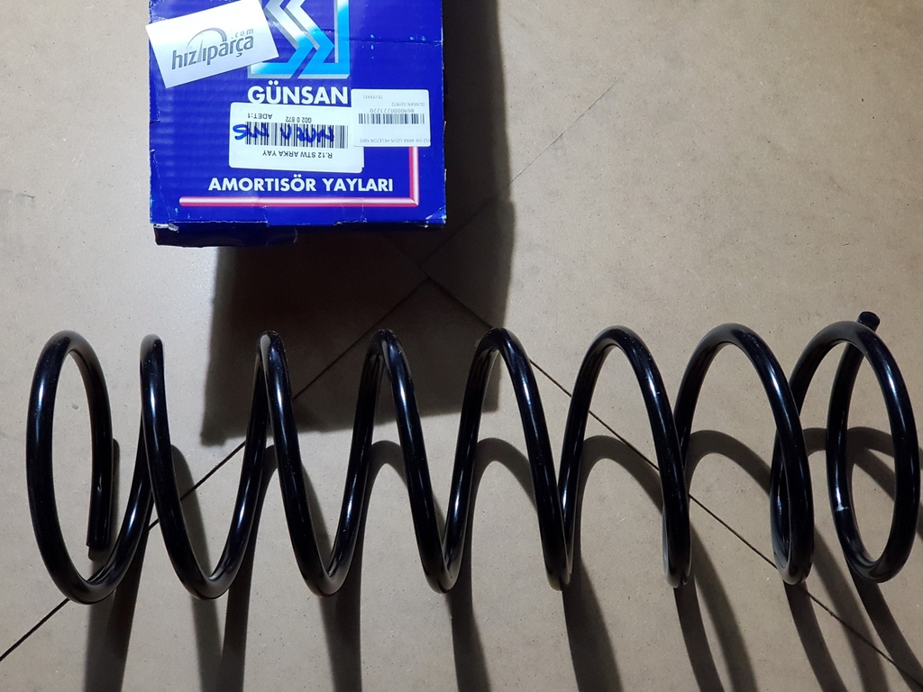 [GUNSAN 020872] R12 Sw Arka Uzun Helezon Yayı 7702189872 Takım