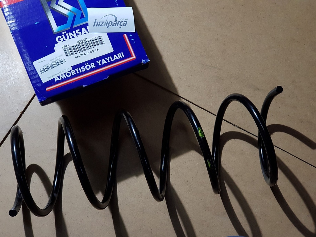 [GUNSAN 020633] R9 85-93 Ön Helezon Yayı Takım ( 2 Adet ) 7704001633