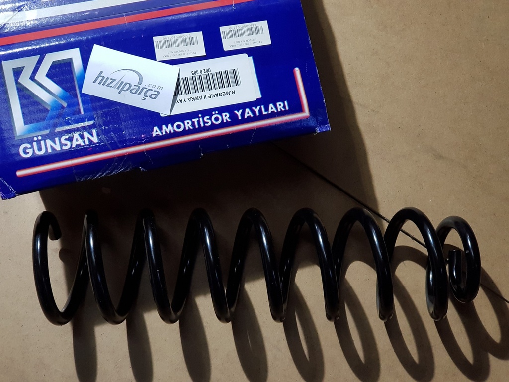 [GUNSAN 020085] Megane 2 2003-2010 Arka Helezon Yayı Takım 8200357085