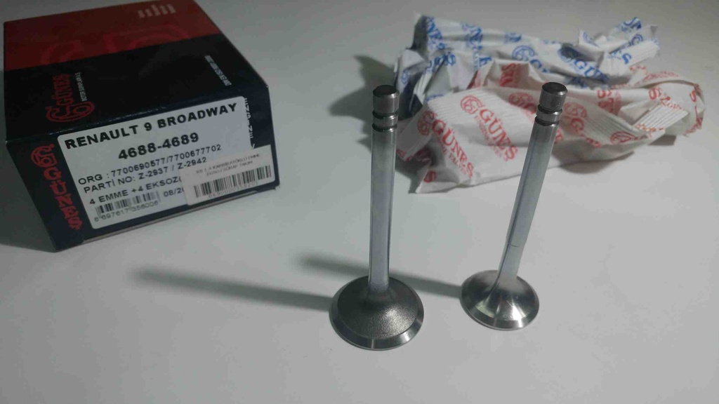 R9 1.4 1.6 Karbüratörlü Emme Egsoz Sübap Takım 7700690577
