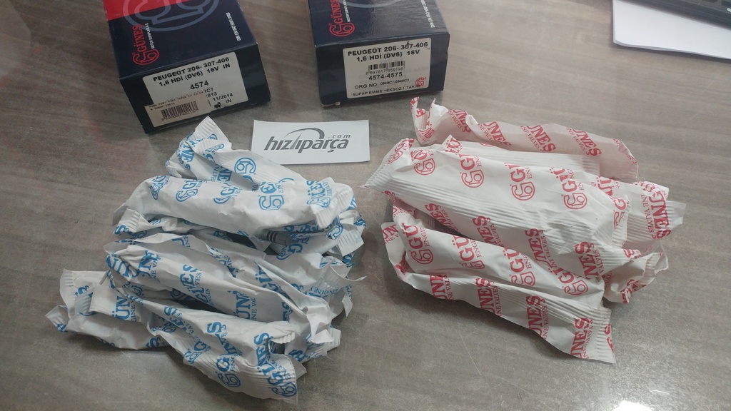 P206 P207 P307 Tepee C2 C3 C4 1.6 Hdi Dv6 Emme Egsoz Sübap Takım