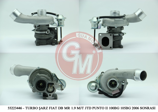 Doblo Bravo Marea Punto Stilo 06- 1.9 Jtd Komple Turbo