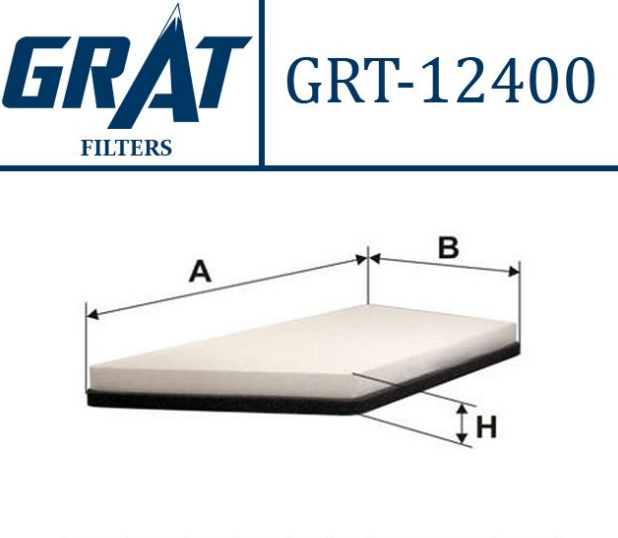 [GRT-12400] P206 ( 98-12 ) Polen Filtresi