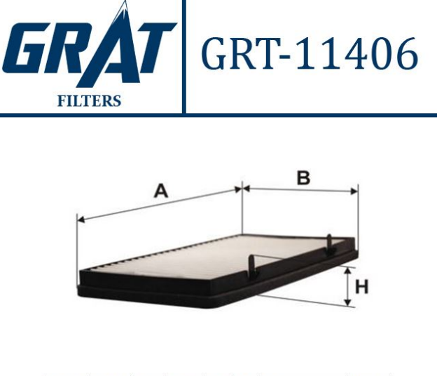 [GRT-11406] Trafic Polen Filtresi 7701050319