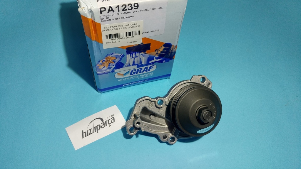 P301 P2008 P308 P108 P208 C-Elysee C4 Ds3 1.2 12V Devirdaim 9803442480