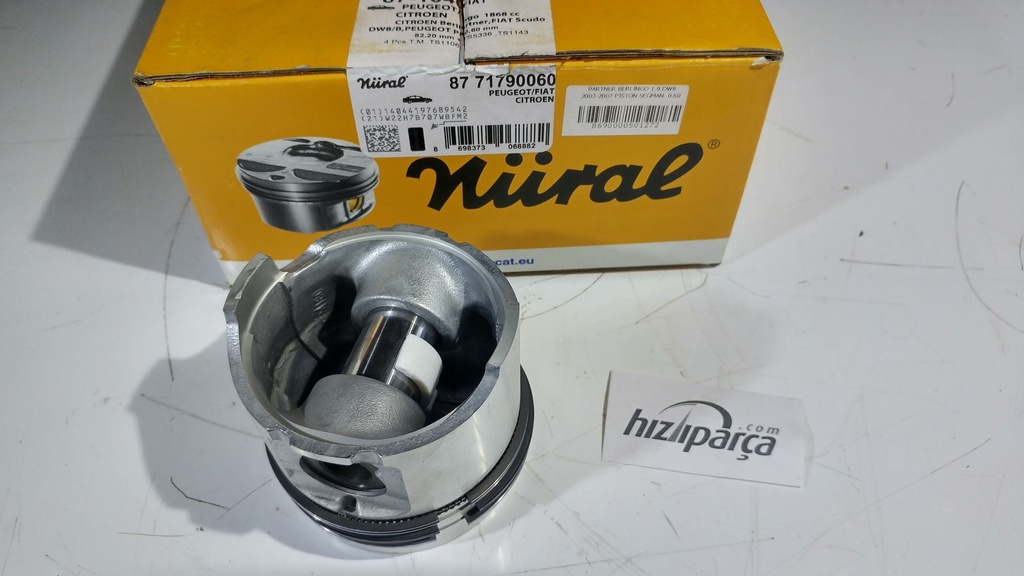 Partner Berlingo 1.9 Dw8 2003-2007 Piston Segman 0.60 (82.2 Mm Piston Çapı)