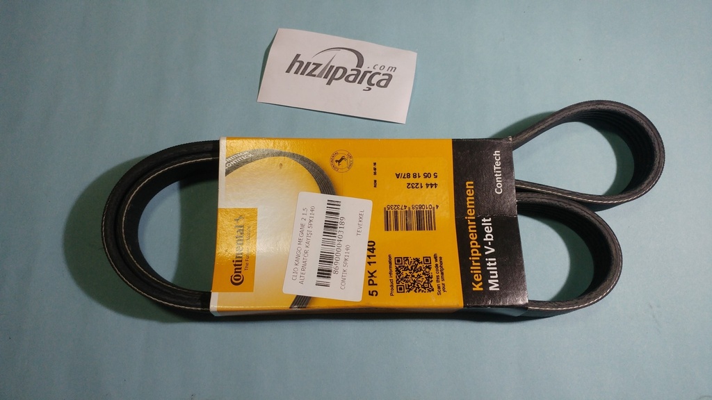Clio Kango Megane 2 1.5 Alternatör Kayışı 5Pk1130