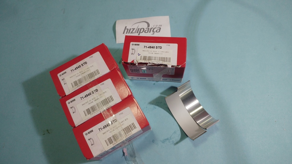 [GLY 714940 STD] Master 3 2010- 2.3 M9T Kol Yatak Takım Std 122076714R