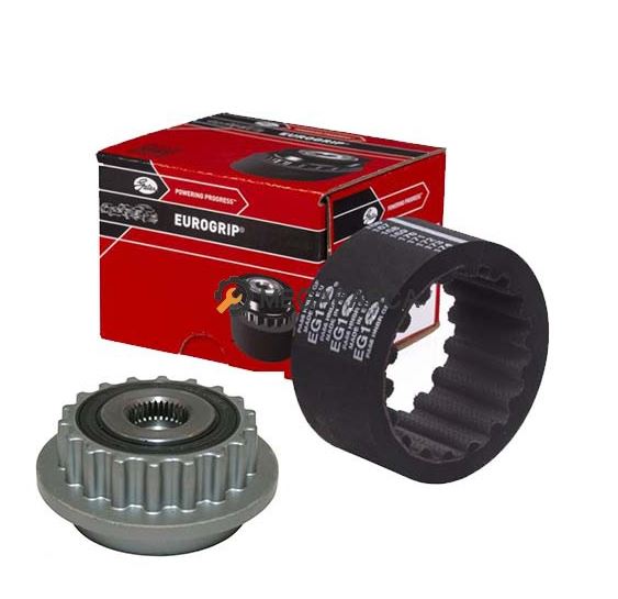 [GAT-K01EG1] Transporter T5 2.5 Tdi AXD AXE Alternatör Kasnağı + Kaplin Kayışı 070903201E