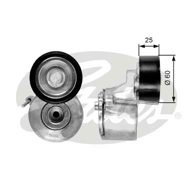 Partner Tepee 07- P206 P407 (98-08) 1.6 Hdi Alternatör Gergi