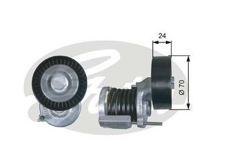 [GATES T38427] Alternatör Gergi Rulmanı Kütüklü Amarok 10- Caddy 11- Crafter 06-16 Golf 07-14 Passat 08-15 Transporter 10-19 038903315AN
