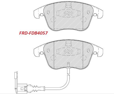 [FRD-FDB4057] Passat Tiguan Audi Q3 03-18 Ön Balata 5N0698151