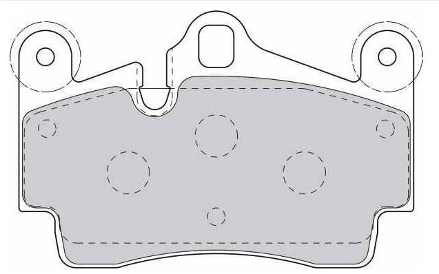 Arka Balata Audi Q7 Toureg 05- 7L0698451B