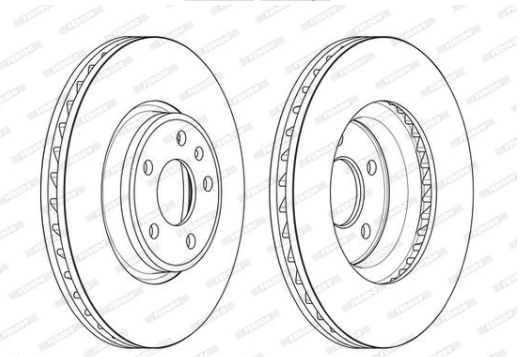 Audi A4 08-16 Audi A5 08-11 Ön Fren Ayna 8W0615301H