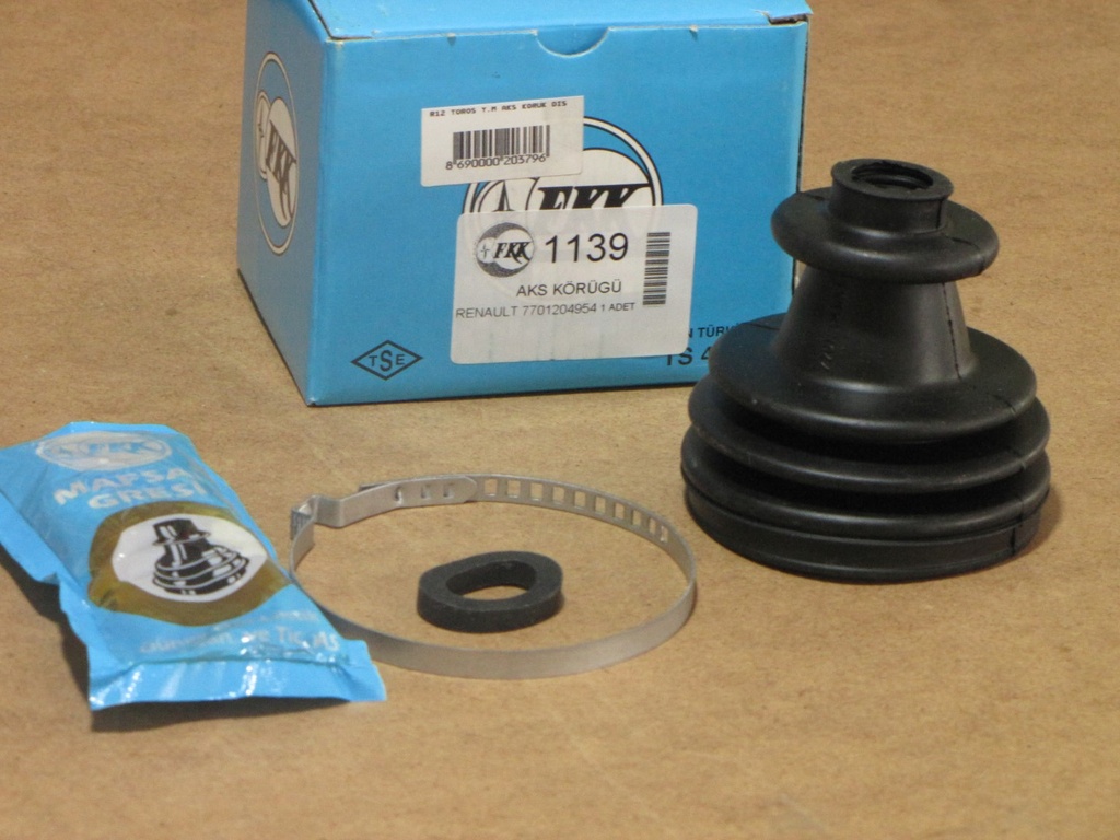 R12 Toros Aks Körük Dış Tek Kanal 7701204954